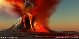 火山爆发