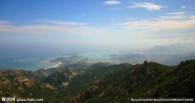 连绵的山峦
