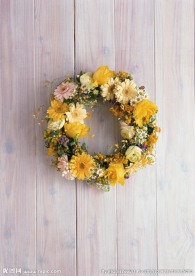 鲜花花环