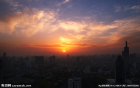 鼓楼晚霞