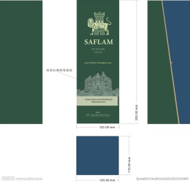 西夫拉姆红酒包装 设