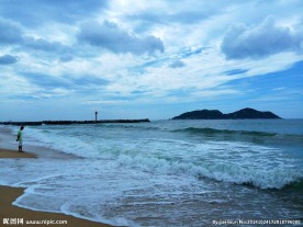 雨后石梅湾