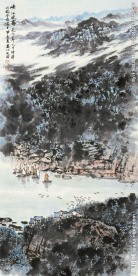峡江清晓