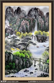 山水国画