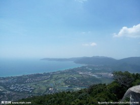 远山海景