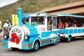 南山寺观光小火车
