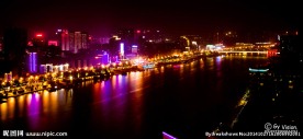 城市炫丽夜景