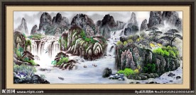 山水风景国画