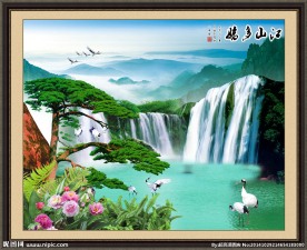 风景山水画