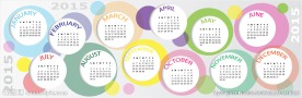 2015年日历