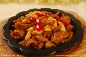 铁板肥肠