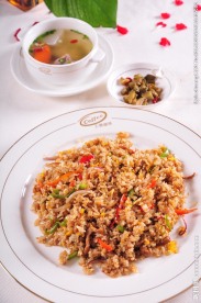 青椒牛肉蛋炒饭