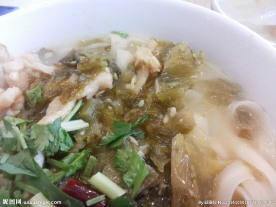 酸菜鸡丝面 酸菜面