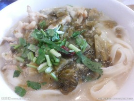 酸菜鸡丝面 酸菜面