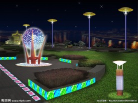 广场亮化景观设计