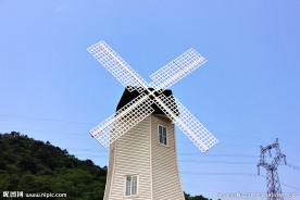 薰衣草庄园风景片