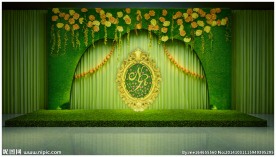 森林系婚礼迎宾