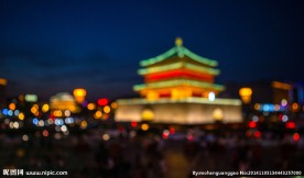 钟楼夜景