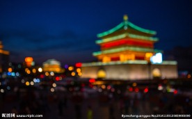 钟楼夜景