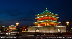 钟楼夜景