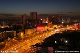 乌鲁木齐市夜景