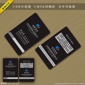 简洁高档名片
