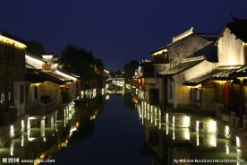 古镇夜景