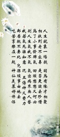 养生展板