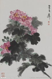 花卉国画