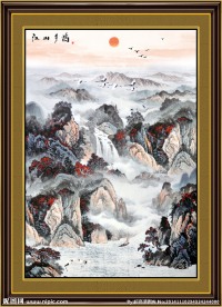 国画山水