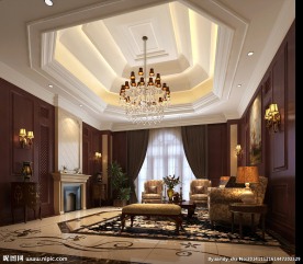 欧式会客厅 客厅