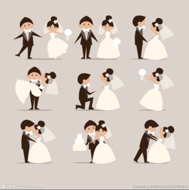 婚礼矢量