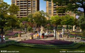 小区活动广场环境设计