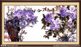 国画牡丹图