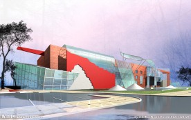 蒿东大厦效果图