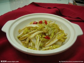 煲仔娃娃菜