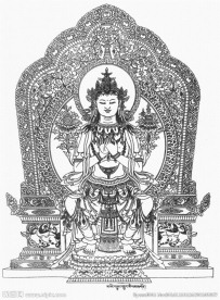 藏传弥勒菩萨