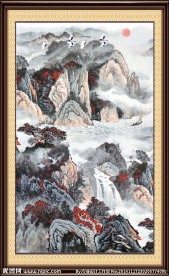 山水国画