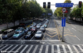 城市道路交通摄影
