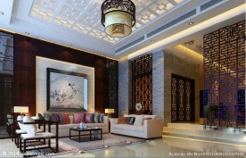 中式客厅设计