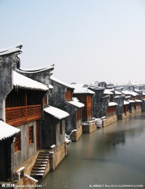 江南雪景