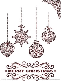 矢量 铃铛 花纹