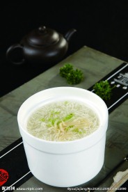 银丝干贝汤