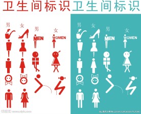 卫生间标识