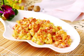 玉米火腿饼