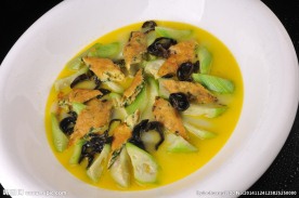 韭菜煎蛋烩丝瓜