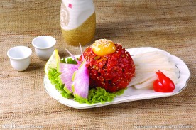 生拌牛肉