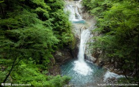 瀑布图片