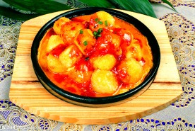 铁板嫩蛋豆腐