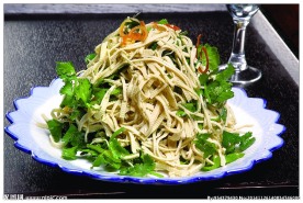 香菜豆腐丝